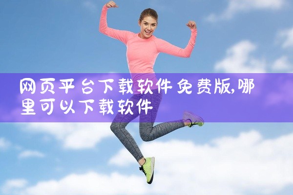 网页平台下载软件免费版