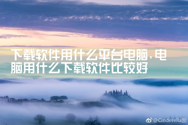 下载软件用什么平台电脑